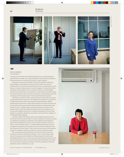 My book ‘Office’ featured in British Journal of Photography Oct 2012